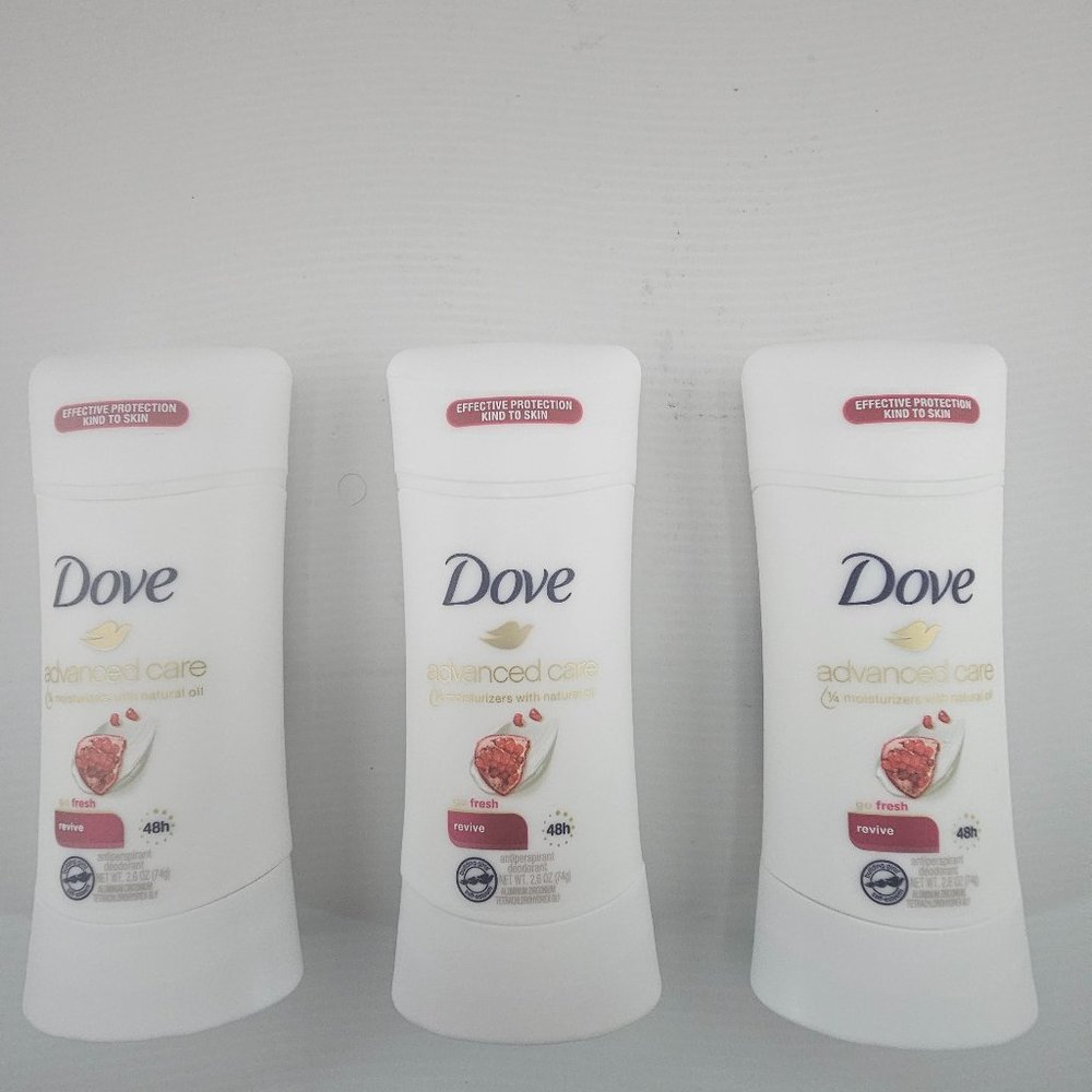 Dove Advanced Care Go Fresh Revive 48h NWT Dove ( 3 PCS )